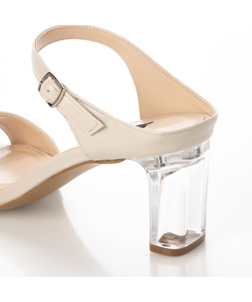 EVOL（イーボル）の「【EVOL】スクエアクリアヒールサンダル IW5301（サンダル・レディース・ゴールド/ブラック/アイボリー/シルバー/ゴールド系その他・S/M/L/LL）」の16枚目の写真