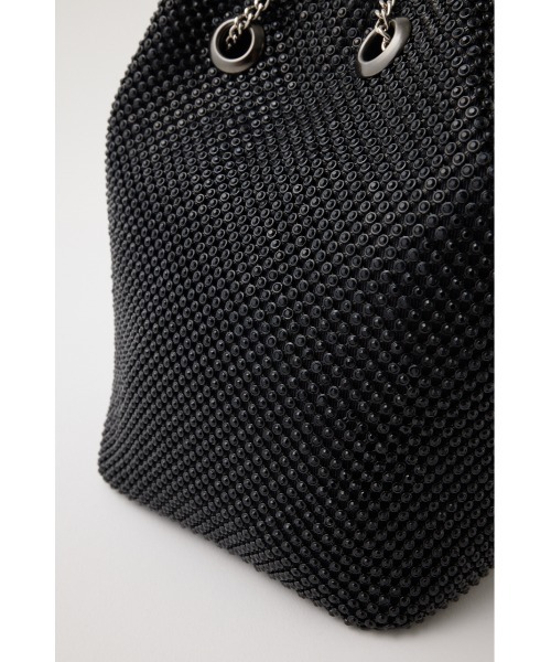 MOUSSY GRIMMER BUCKET CHAIN バッグ チェーンバッグ マウジー MOUSSY GRIMMER BUCKET CHAIN バッグ （BLK