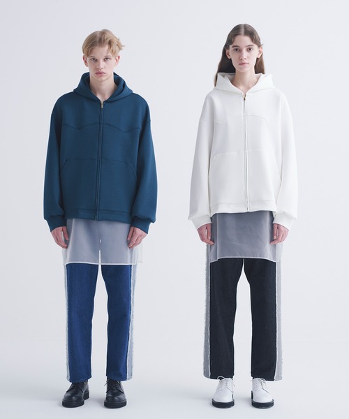 CULLNI（クルニ）の「24-SS-036 / Western Zip Hoodie（パーカー