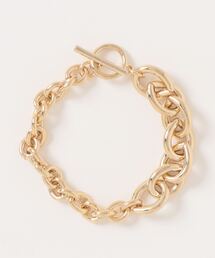 mille blanc（ミルブラン）の「ボリュームチェーンブレスレット（ブレスレット）」