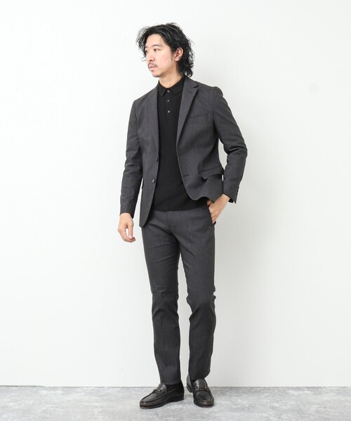 NOLLEY'S goodman（ノーリーズグッドマン）の「《セットアップ対応》サーモウォーカー ストレッチパンツ（その他パンツ・メンズ・チャコールグレー/ブルー・L/M/S）」の12枚目の写真