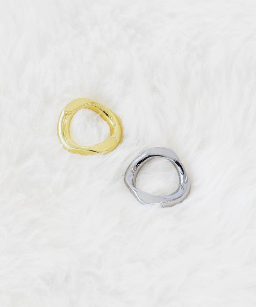 minsobi（ミンソビ）の「ウェーブリング（リング・メンズ・シルバー/ゴールド・FREE）」の6枚目の写真