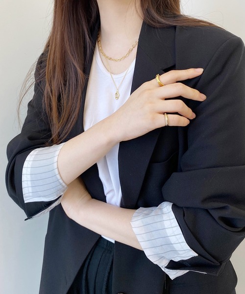 minsobi（ミンソビ）の「ウェーブリング（リング・メンズ・シルバー/ゴールド・FREE）」の13枚目の写真