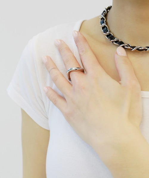 minsobi（ミンソビ）の「ウェーブリング（リング・メンズ・シルバー/ゴールド・FREE）」の19枚目の写真