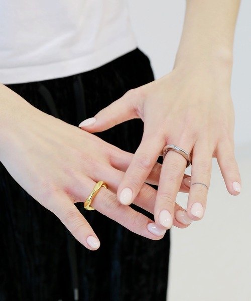 minsobi（ミンソビ）の「ウェーブリング（リング・メンズ・シルバー/ゴールド・FREE）」の22枚目の写真