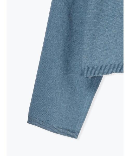 ehka sopo（エヘカソポ）の「花ジャカードショート丈カーディガン（カーディガン/ボレロ・レディース・グリーン/ベージュ/ブラック/ブルー・F）」の15枚目の写真