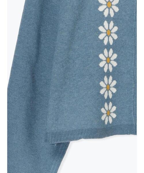 ehka sopo（エヘカソポ）の「花ジャカードショート丈カーディガン（カーディガン/ボレロ・レディース・グリーン/ベージュ/ブラック/ブルー・F）」の16枚目の写真