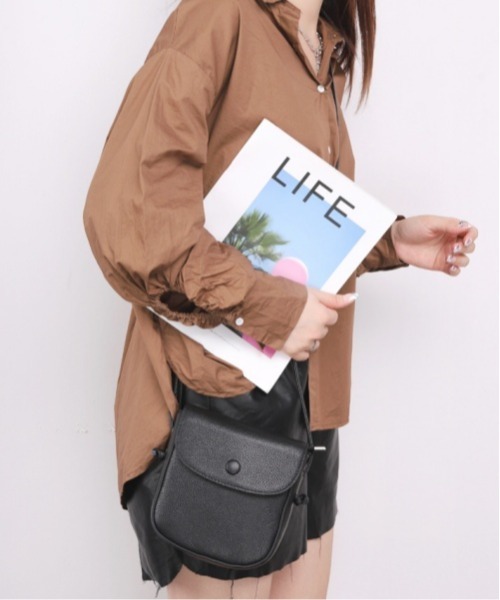 F&D : ラウンドスモールショルダーバッグ（ショルダーバッグ）｜Fun & Daily（ファンアンドデイリー）