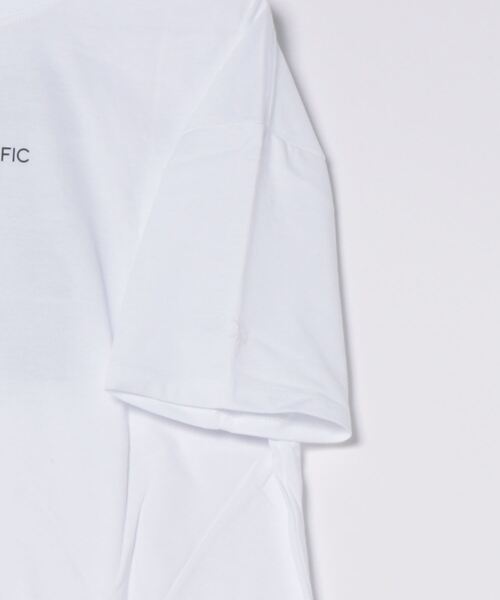Ocean Pacific（オーシャンパシフィック）の「【OP/オーピー】レディース半袖Tシャツ　バックプリント（Tシャツ/カットソー・レディース・ベージュ/ブラック/ホワイト・LARGE/MEDIUM）」の4枚目の写真
