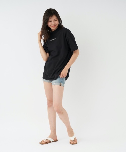 Ocean Pacific（オーシャンパシフィック）の「【OP/オーピー】レディース半袖Tシャツ　バックプリント（Tシャツ/カットソー・レディース・ベージュ/ブラック/ホワイト・LARGE/MEDIUM）」の17枚目の写真