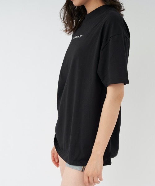 Ocean Pacific（オーシャンパシフィック）の「【OP/オーピー】レディース半袖Tシャツ　バックプリント（Tシャツ/カットソー・レディース・ベージュ/ブラック/ホワイト・LARGE/MEDIUM）」の21枚目の写真