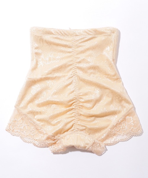 Lace Ladies(レースレディース)の「フロントジップ 花柄 レーシィ ハイウエスト ガードル(その他アンダーウェア/インナー・レディース・ブラック/ラベンダー/ベージュ・XXL/XL/L/M)」の16枚目の写真