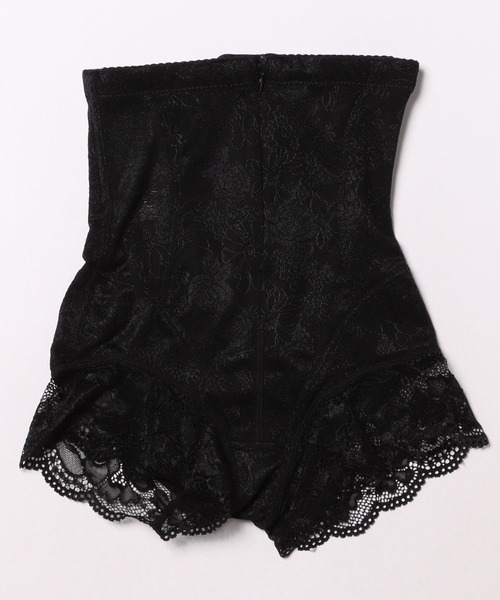 Lace Ladies(レースレディース)の「フロントジップ 花柄 レーシィ ハイウエスト ガードル(その他アンダーウェア/インナー・レディース・ブラック/ラベンダー/ベージュ・XXL/XL/L/M)」の18枚目の写真