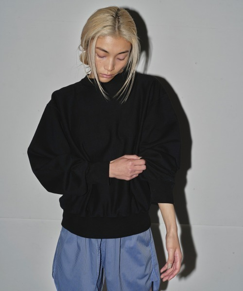 TODAYFUL(トゥデイフル)の「Vintage Sweat Pullover(パーカー・レディース・モカ/ブラック/ホワイト・FREE)」の7枚目の写真