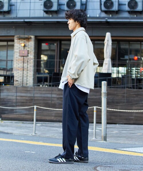 FREAK'S STORE（フリークスストア）の「EASY WEAR/ポリエステル・トロピカル イージーパンツ/リラックスフィット（その他パンツ・メンズ・チャコール/ネイビー/ブラック・LARGE/SMALL/MEDIUM）」の6枚目の写真