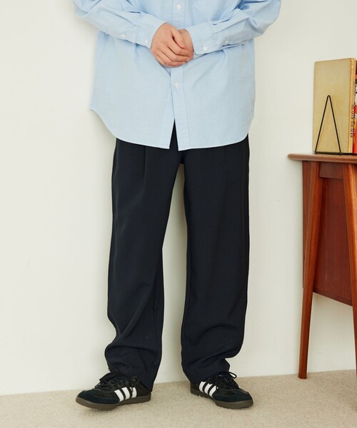 FREAK'S STORE（フリークスストア）の「EASY WEAR/ポリエステル・トロピカル イージーパンツ/リラックスフィット（その他パンツ・メンズ・チャコール/ネイビー/ブラック・LARGE/SMALL/MEDIUM）」の8枚目の写真