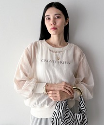 シアーロゴブラウス