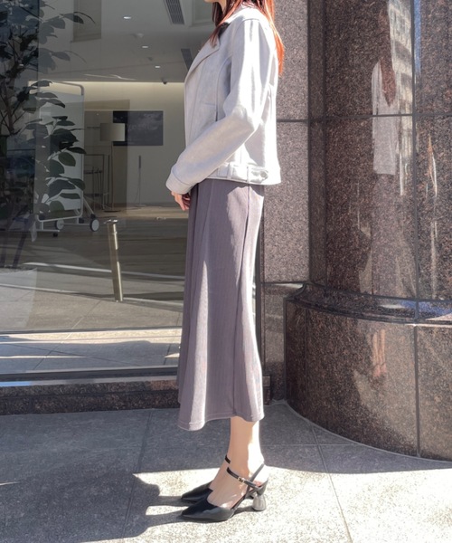 TORTE（トルテ）の「スエードポンチライダースジャケット（ライダースジャケット・レディース・ホワイト/ピンク/グレー・FREE）」の17枚目の写真