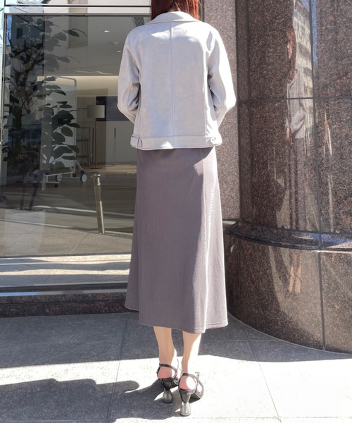 TORTE（トルテ）の「スエードポンチライダースジャケット（ライダースジャケット・レディース・ホワイト/ピンク/グレー・FREE）」の18枚目の写真