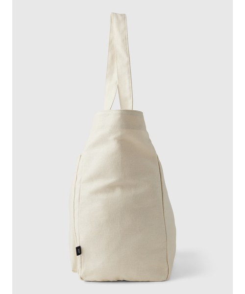 GAP(ギャップ)の「コットンリネン トートバッグ(トートバッグ・レディース・ブラック/ブルー/アイボリー/カーキ・ONE SIZE)」の8枚目の写真