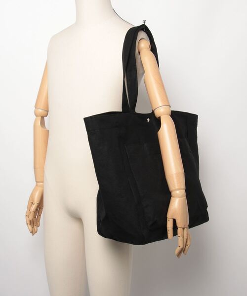 GAP(ギャップ)の「コットンリネン トートバッグ(トートバッグ・レディース・ブラック/ブルー/アイボリー/カーキ・ONE SIZE)」の7枚目の写真