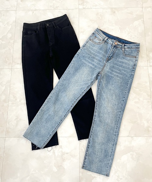 Julia Boutique（ジュリアブティック）の「ハイウエストスキニーパンツ/24004（その他パンツ・レディース・ブルー/ブラック・L/M/S/XS）」の5枚目の写真