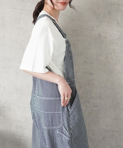 SELECT LEVERY(セレクトリベリー)の「サーカスサロペット(サロペット/オーバーオール・レディース・ネイビー/ベージュ/ホワイト/ワンウォッシュ/ライトブルー/ブラック・SMALL/MEDIUM/LARGE/X-LARGE)」の19枚目の写真