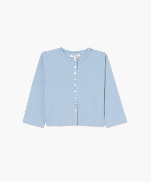 M412 E CARDIGAN キッズ カーディガンプレッションBio　[Made in France]
