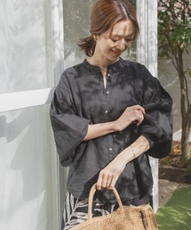 URBAN RESEARCH DOORS | リネンタックボリュームスリーブブラウス(シャツ/ブラウス)