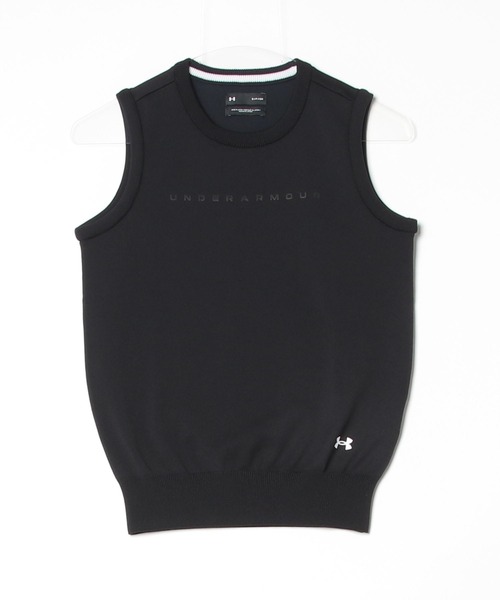 UNDER ARMOUR(アンダーアーマー)の「UA クルー セーター(ゴルフ/レディース)(ベスト・レディース・ブラック・L/M/XL/S)」の6枚目の写真