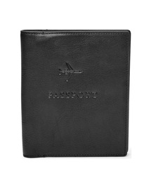 FOSSIL（フォッシル）の「フォッシル パスポート入れ メンズ その他 ブラック  MLG0358001（財布）」