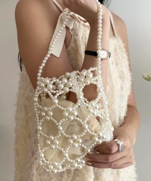 LAFFMO | ビーズ編みミニバッグ(ショルダーバッグ)