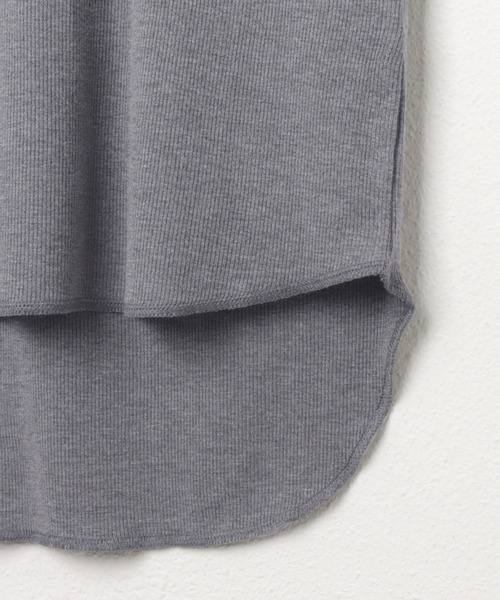 evernavy（エバーネイビー）の「テレコリブタンクトップ（Tシャツ/カットソー・レディース・ネイビー/ホワイト系その他/ブラック/グレー/チャコールグレー/カーキブラウン・M）」の20枚目の写真