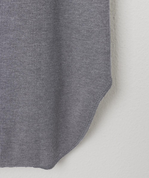 evernavy（エバーネイビー）の「テレコリブタンクトップ（Tシャツ/カットソー・レディース・ネイビー/ホワイト系その他/ブラック/グレー/チャコールグレー/カーキブラウン・M）」の21枚目の写真