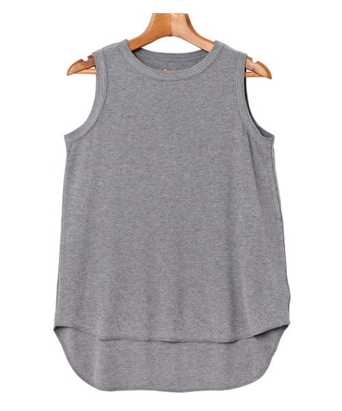 evernavy（エバーネイビー）の「テレコリブタンクトップ（Tシャツ/カットソー・レディース・ネイビー/ホワイト系その他/ブラック/グレー/チャコールグレー/カーキブラウン・M）」の16枚目の写真