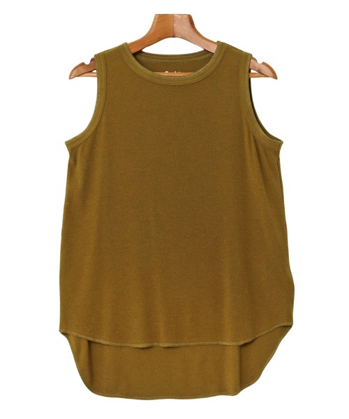 evernavy（エバーネイビー）の「テレコリブタンクトップ（Tシャツ/カットソー・レディース・ネイビー/ホワイト系その他/ブラック/グレー/チャコールグレー/カーキブラウン・M）」の18枚目の写真