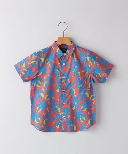 【セール】SHIPS KIDS:80～90cm / リバティ プリント 半袖 シャツ（シャツ/ブラウス）｜SHIPS（シップス）