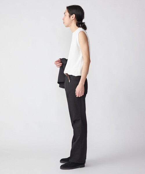 SHIPS(シップス)の「SHIPS:〈抗菌・防臭・接触冷感・UVケア〉スムース ノースリーブ Tシャツ(タンクトップ・メンズ・チャコールグレー/ブラック/ホワイト・MEDIUM/LARGE)」の4枚目の写真