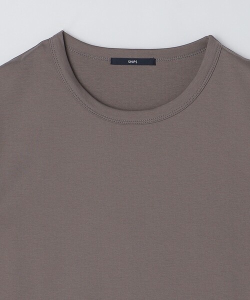 SHIPS(シップス)の「SHIPS:〈抗菌・防臭・接触冷感・UVケア〉スムース ノースリーブ Tシャツ(タンクトップ・メンズ・チャコールグレー/ブラック/ホワイト・MEDIUM/LARGE)」の16枚目の写真