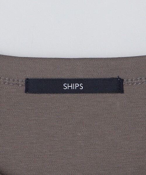 SHIPS(シップス)の「SHIPS:〈抗菌・防臭・接触冷感・UVケア〉スムース ノースリーブ Tシャツ(タンクトップ・メンズ・チャコールグレー/ブラック/ホワイト・MEDIUM/LARGE)」の17枚目の写真