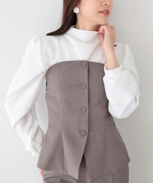 AMBIENT | ハイネックブラウス(シャツ/ブラウス)