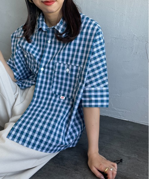 DANTON（ダントン）の「[DANTON/ダントン] T/Cポプリン ショート
