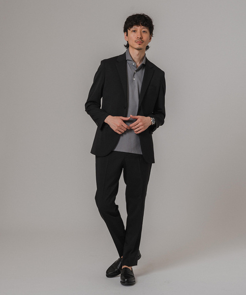 EDIFICE（エディフィス）の「"抗菌防臭＆シワ防止機能" ワルツ ツイル 2ボタン ジャケット（テーラードジャケット・メンズ・ブラック/ブラウン/ベージュ/ネイビー・MEDIUM/LARGE/X-SMALL/SMALL/X-LARGE/XX-LARGE）」の5枚目の写真