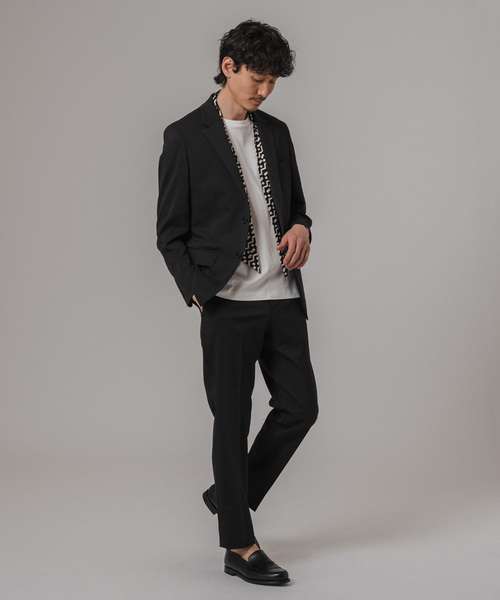 EDIFICE（エディフィス）の「"抗菌防臭＆シワ防止機能" ワルツ ツイル 2ボタン ジャケット（テーラードジャケット・メンズ・ブラック/ブラウン/ベージュ/ネイビー・MEDIUM/LARGE/X-SMALL/SMALL/X-LARGE/XX-LARGE）」の6枚目の写真