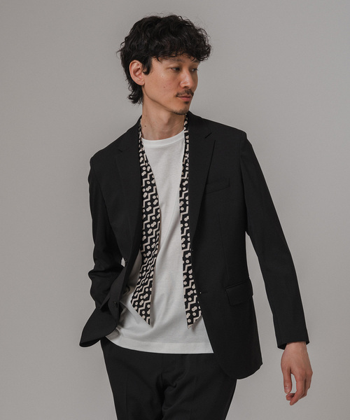 EDIFICE（エディフィス）の「"抗菌防臭＆シワ防止機能" ワルツ ツイル 2ボタン ジャケット（テーラードジャケット・メンズ・ブラック/ブラウン/ベージュ/ネイビー・MEDIUM/LARGE/X-SMALL/SMALL/X-LARGE/XX-LARGE）」の8枚目の写真