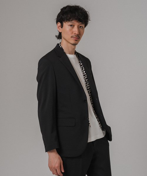 EDIFICE（エディフィス）の「"抗菌防臭＆シワ防止機能" ワルツ ツイル 2ボタン ジャケット（テーラードジャケット・メンズ・ブラック/ブラウン/ベージュ/ネイビー・MEDIUM/LARGE/X-SMALL/SMALL/X-LARGE/XX-LARGE）」の9枚目の写真