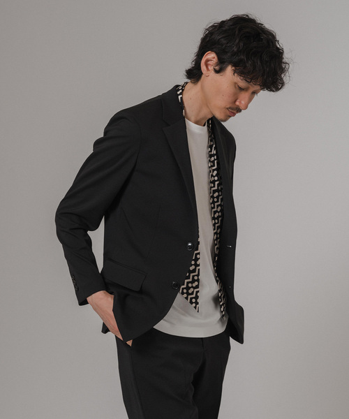 EDIFICE（エディフィス）の「"抗菌防臭＆シワ防止機能" ワルツ ツイル 2ボタン ジャケット（テーラードジャケット・メンズ・ブラック/ブラウン/ベージュ/ネイビー・MEDIUM/LARGE/X-SMALL/SMALL/X-LARGE/XX-LARGE）」の10枚目の写真