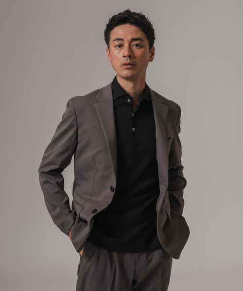 EDIFICE（エディフィス）の「"抗菌防臭＆シワ防止機能" ワルツ ツイル 2ボタン ジャケット（テーラードジャケット・メンズ・ブラック/ブラウン/ベージュ/ネイビー・MEDIUM/LARGE/X-SMALL/SMALL/X-LARGE/XX-LARGE）」の14枚目の写真