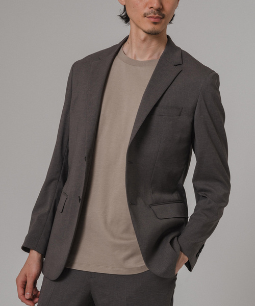 EDIFICE（エディフィス）の「"抗菌防臭＆シワ防止機能" ワルツ ツイル 2ボタン ジャケット（テーラードジャケット・メンズ・ブラック/ブラウン/ベージュ/ネイビー・MEDIUM/LARGE/X-SMALL/SMALL/X-LARGE/XX-LARGE）」の20枚目の写真