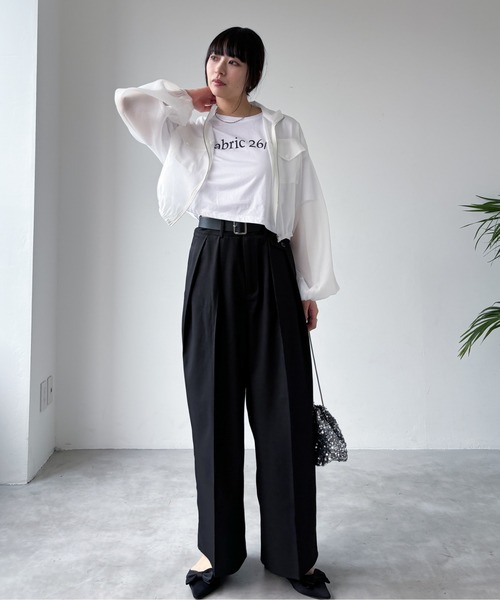 EPIMI E'PIMMY（エピミエピミー）の「2タックポケットスラックス（スラックス・レディース・ネイビー/グレー/チャコールグレー/ブラック・SMALL/MEDIUM）」の6枚目の写真